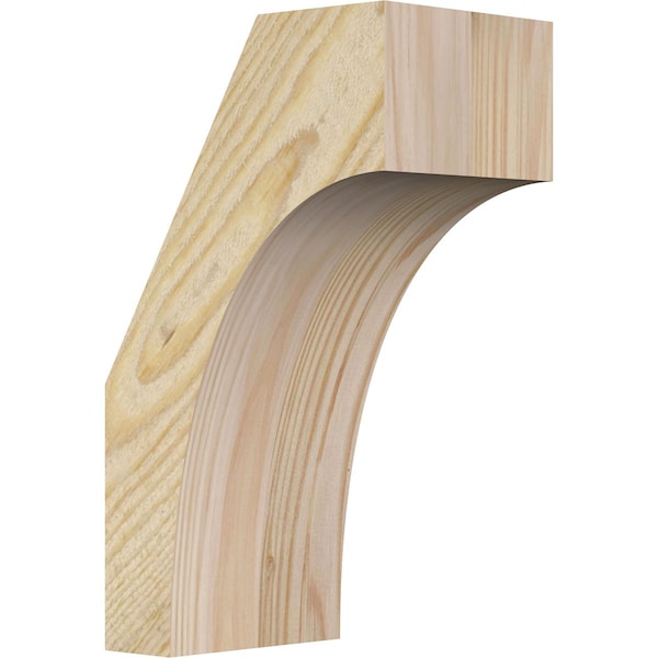 Ekena Millwork 4"W x 6"D x 10"H Westlake Rough Sawn Knee Brace, Douglas Fir BRC04X06X10WTL00RDF - main